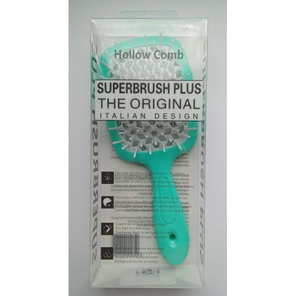 Гребінець для волосся Hollow Comb Superbrush Plus  Бірюзова хмара