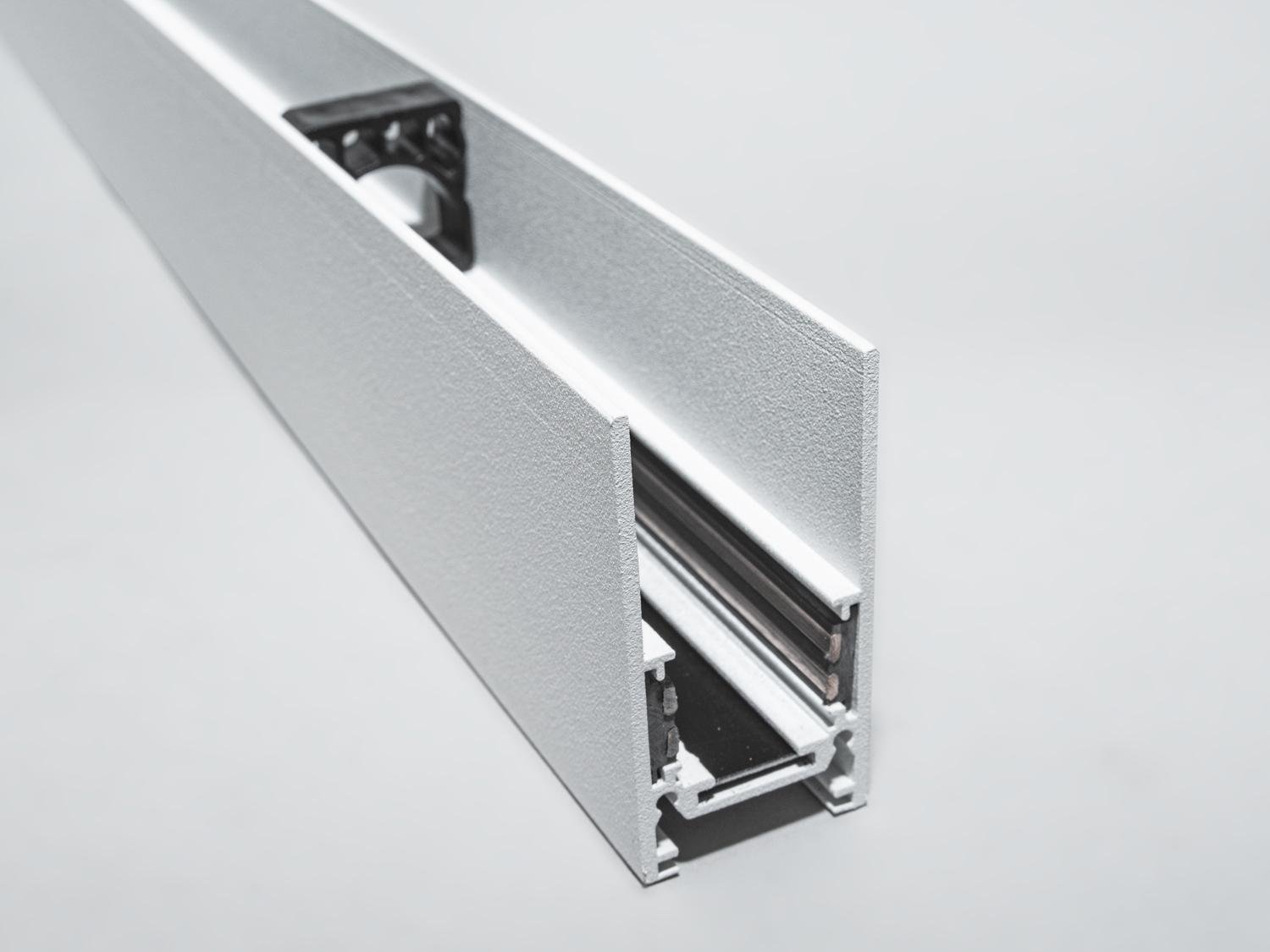 Рейлинг-шинопровод для магнитной трековой системы подвесной/накладной 2 м (QY-CX102W-20-2M-WH)