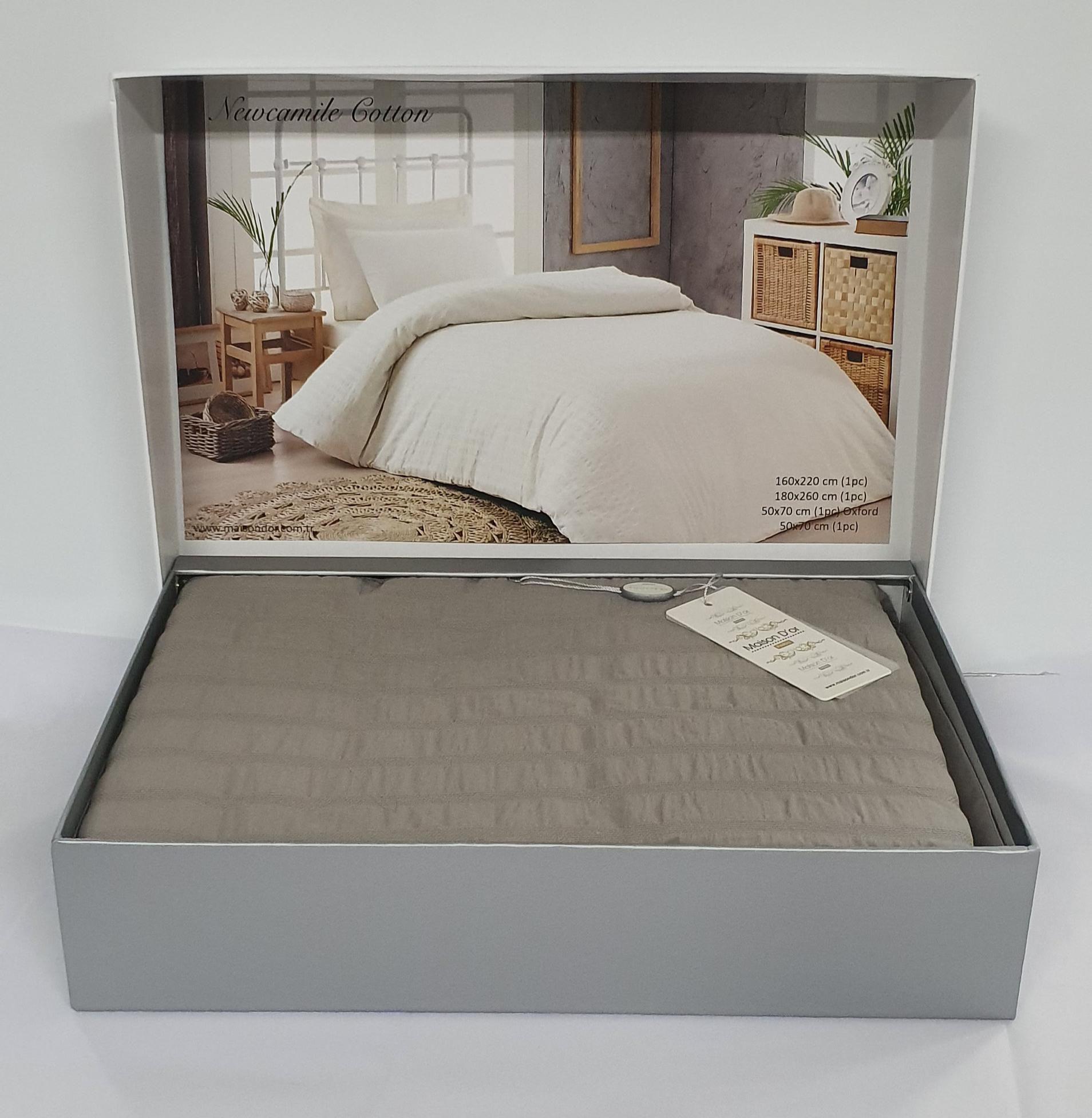 Комплект постельного белья Maison D'or 200х220 New Camile Cotton L.Grey (02MD200220SCamile03) Комплект постельного белья Maison D'or 200х220 New Camile Cotton L.Grey (02MD200220SCamile03)