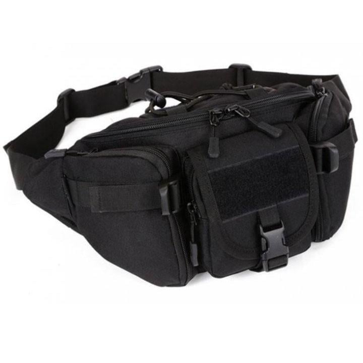 Сумка слінг-підсумок tactical армійська 5 л Чорний (12785640)