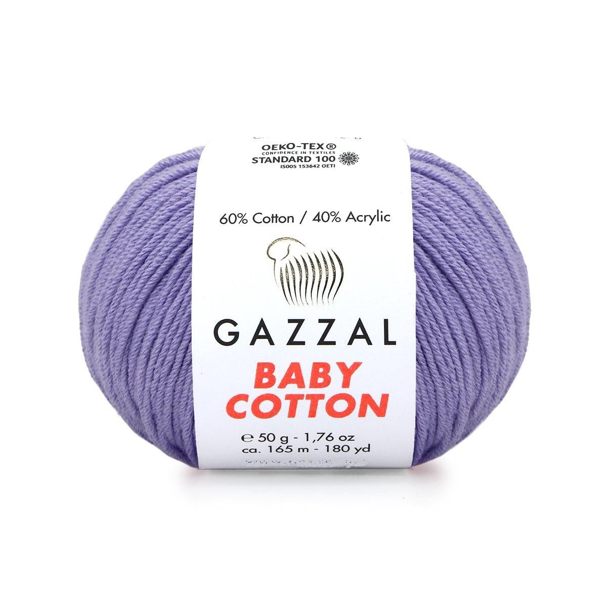 Пряжа Gazzal BabyCotton 3420