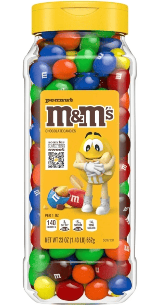 Драже M&M's Peanut Milk Chocolate Candy 652 г (2800830577)