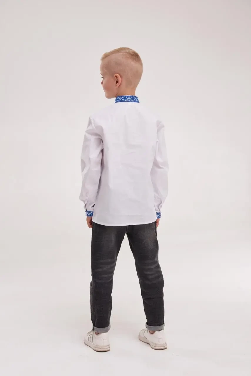 Вышиванка для мальчика Федор 110 см (kh649) - фото 4 Вышиванка для мальчика Федор 110 см (kh649) - фото 4