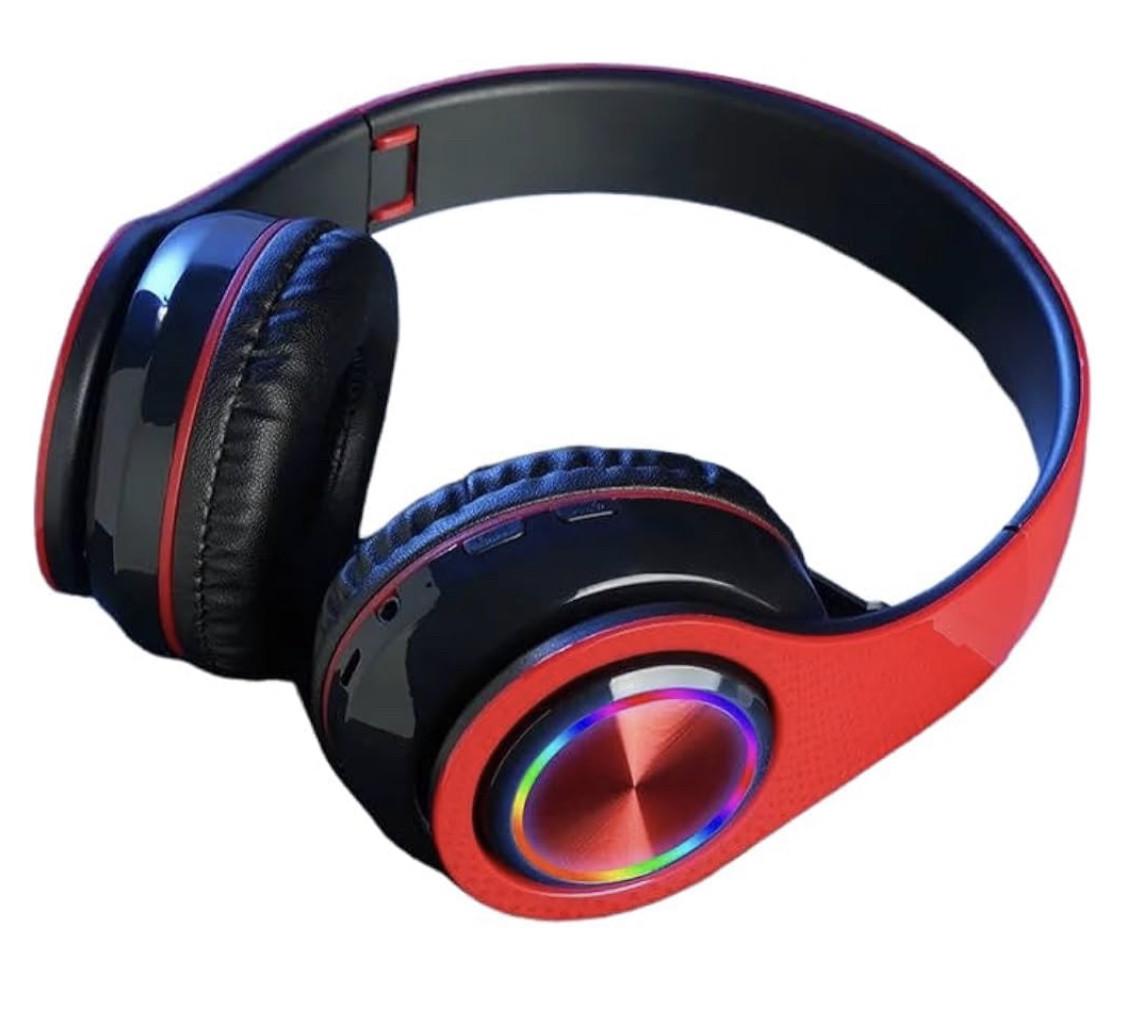 Наушники беспроводные В39 Красный (43343) - фото 2 Наушники беспроводные В39 Красный (43343) - фото 2