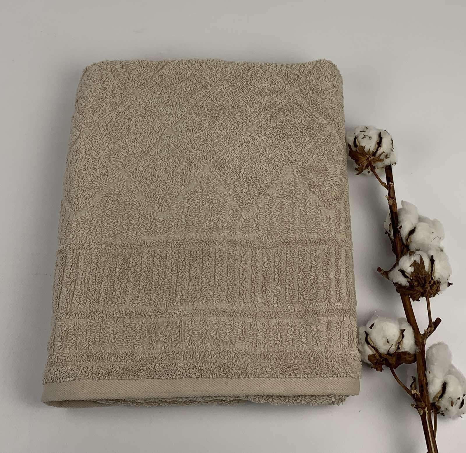 Полотенце Philippus Platinum Cotton Manila E991 70x140 см Бежевый (CN30976)