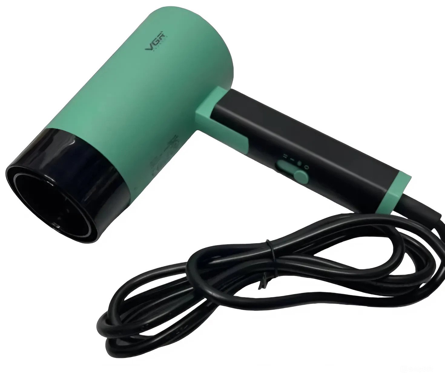 Фен дорожній VGR V-426 зі складною ручкою Зелений