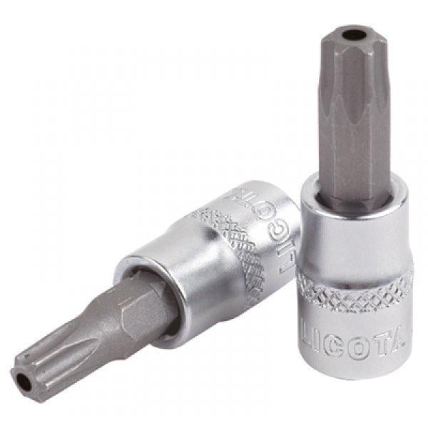 ᐉ Головка торцевая Licota со вставкой torx с отверстием 1/2" T30 L 55 ...