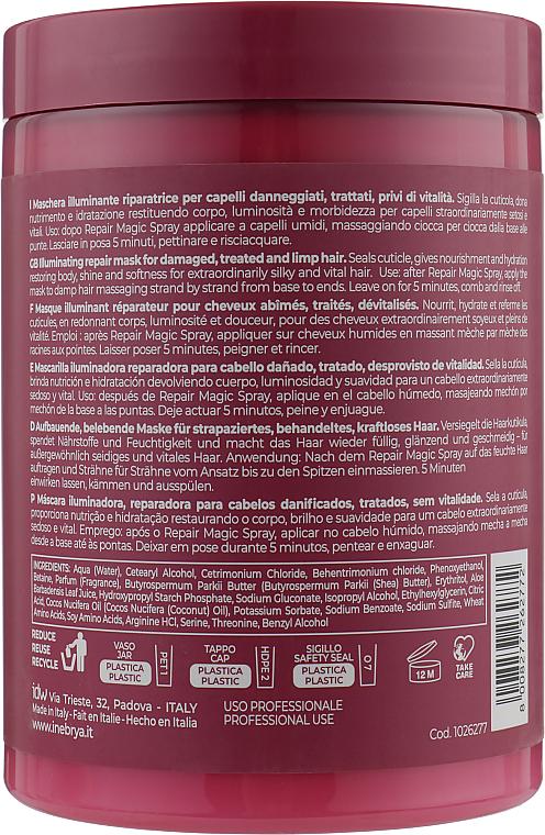 Маска для сухих и поврежденных волос Inebrya Ice Cream SheCare Reconstructor Mask 1000 мл (1250586331) - фото 2 Маска для сухих и поврежденных волос Inebrya Ice Cream SheCare Reconstructor Mask 1000 мл (1250586331) - фото 2