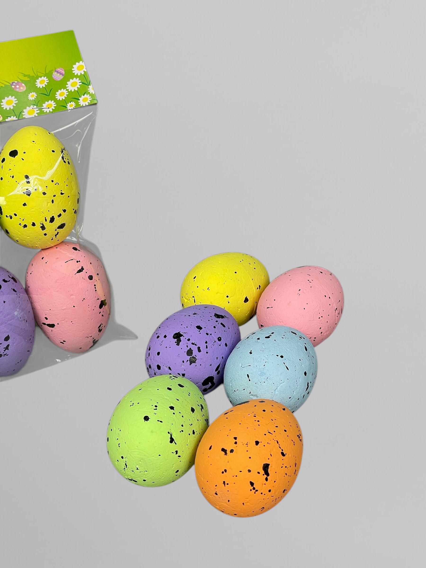 Пасхальные искусственные яйца для декора 5х7 см 6 шт. (С0116) - фото 4 Пасхальные искусственные яйца для декора 5х7 см 6 шт. (С0116) - фото 4
