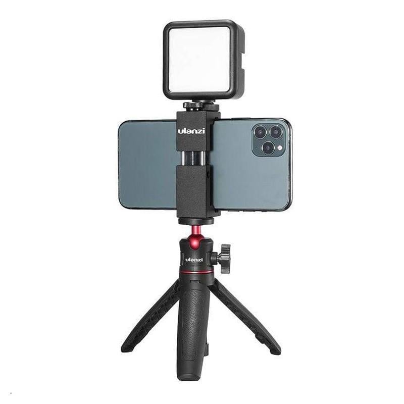 Набор блоггера Ulanzi Vijim vlog kit 6 штатив подсветки 2000 mAh 1/4" Black (2057)