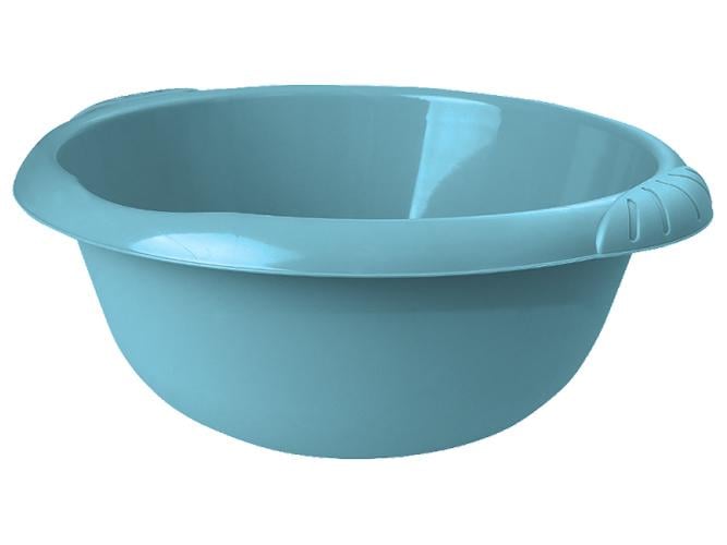 Таз круглый Евро 9 л Сизо-голубой (MAN-42678) Таз круглый Евро 9 л Сизо-голубой (MAN-42678)