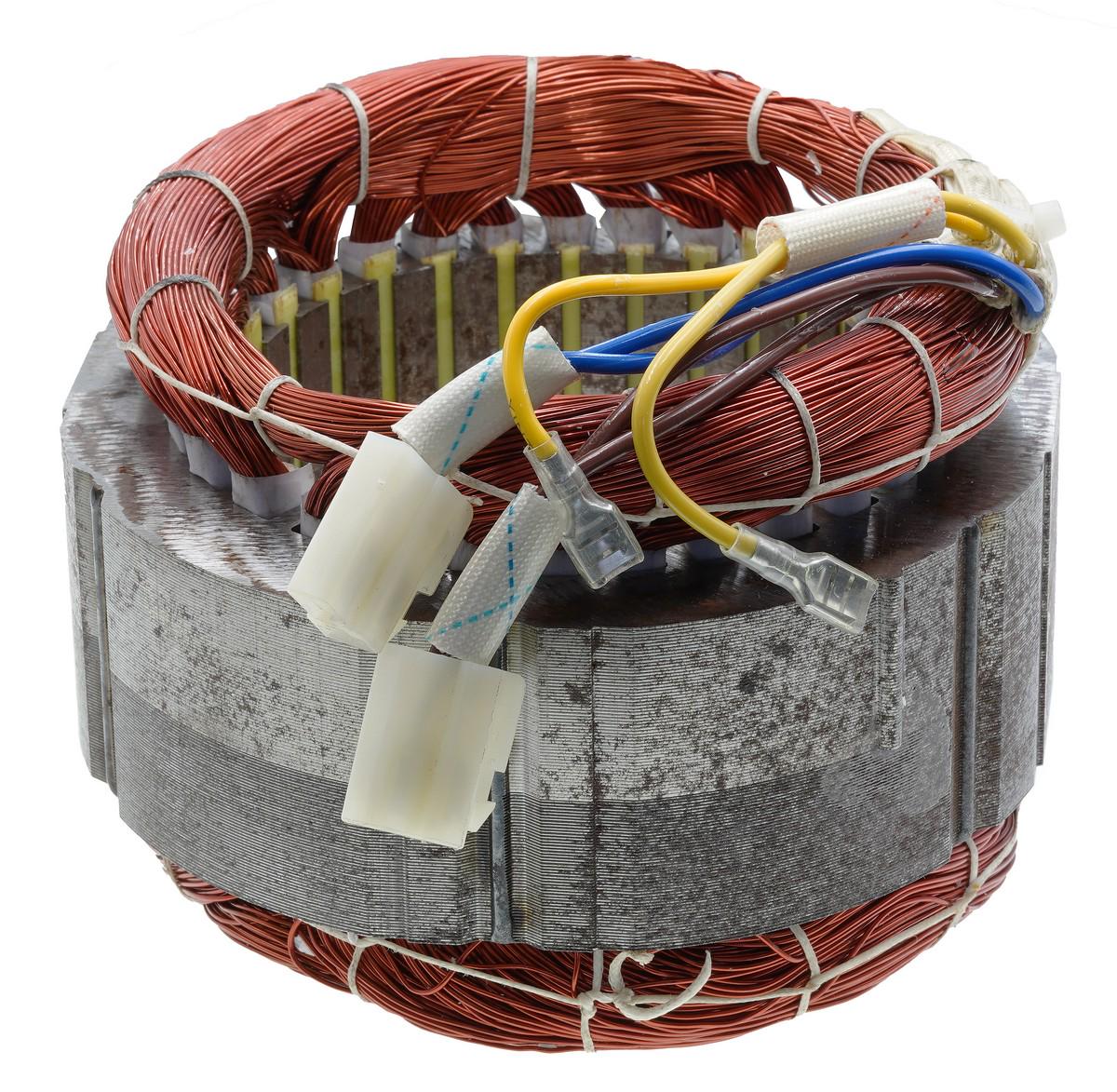 Статор электродвигателя 1,0-1,2 кВт 220V генератора ET-950 D150 d96 L53 МЕДЬ (gen670)