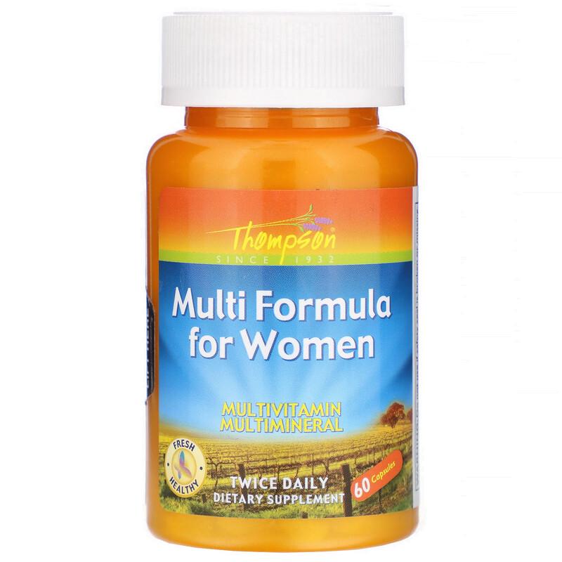 Формула для жінок Thompson Multi Formula for Women мультивітамінна 60 caps