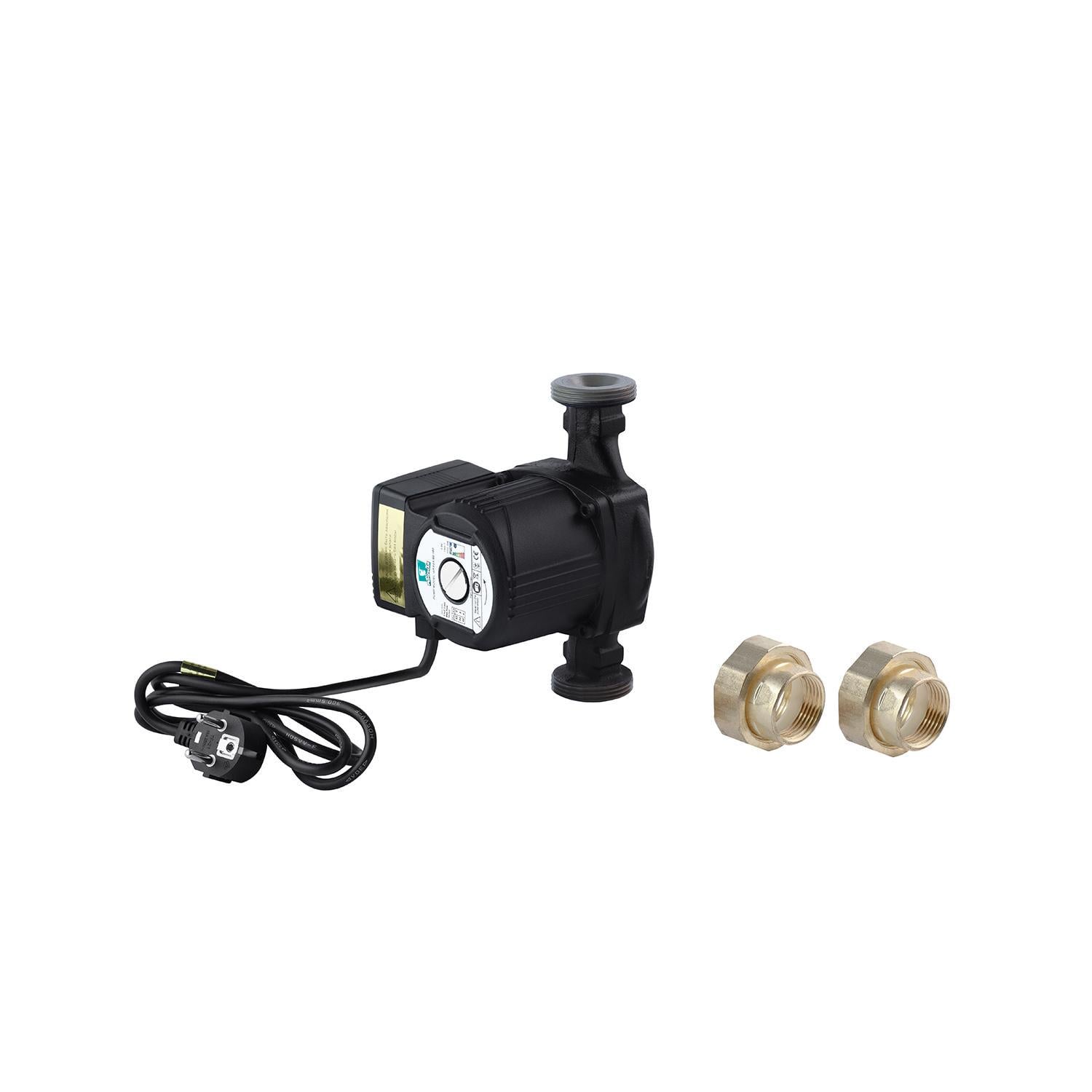 Насос циркуляционный Pumpman GRS25/60/180 Нmax 6 м Qmax 3,3 куб. м 93 Вт с гайками (CV029797)