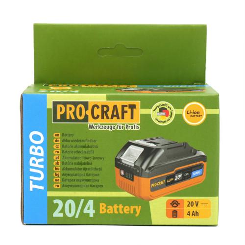 Акумуляторна батарея ProCraft Battery 20/4 Turbo - фото 10 Акумуляторна батарея ProCraft Battery 20/4 Turbo - фото 10