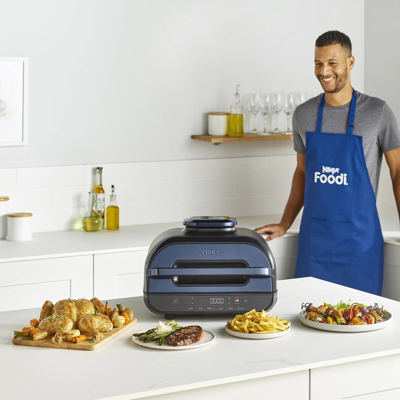 Гриль-повітряна фритюрниця Ninja Foodi Max Grey (AG551EU) - фото 10