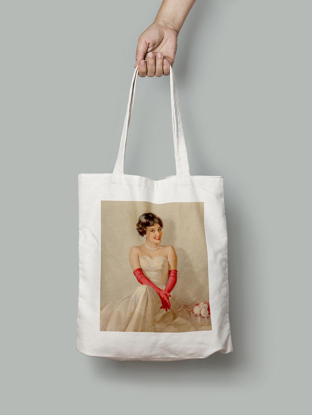 Эко-сумка В ожидании. Уолт Отто шопер (pin_up010189_Bag)