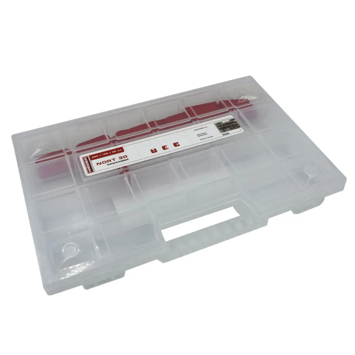 Органайзер пластиковый Haisser Nort 30 с регулируемыми секциями 290х195х35 мм (90086)