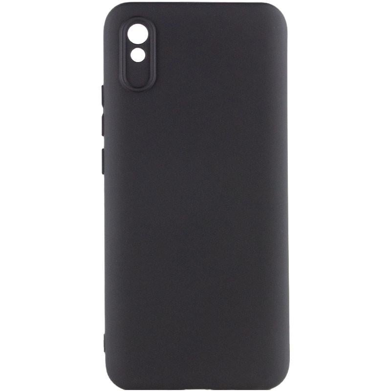 Чехол Silicone Cover Lakshmi Full Camera (AAA) для Xiaomi Redmi 9A Full camera, Чорний/Black