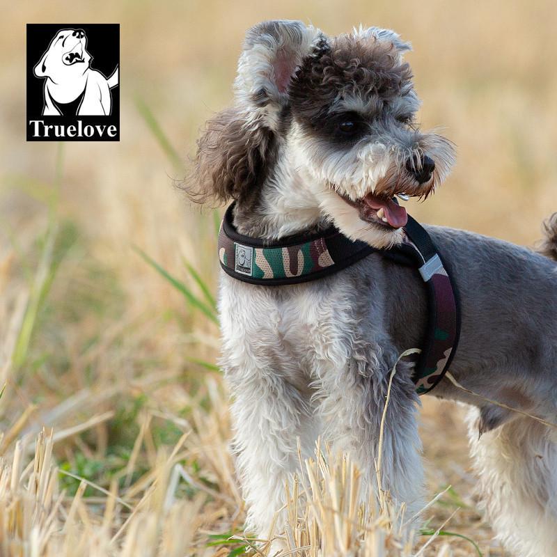 Шлея для собак Truelove TLH3013 регулируемая светоотражающая нейлоновая XS 38-45 см Камуфляж (2092096171) - фото 4