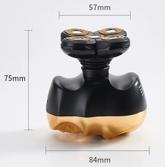 Електробритва чоловіча акумуляторна LK-9800 з насадками - фото 3