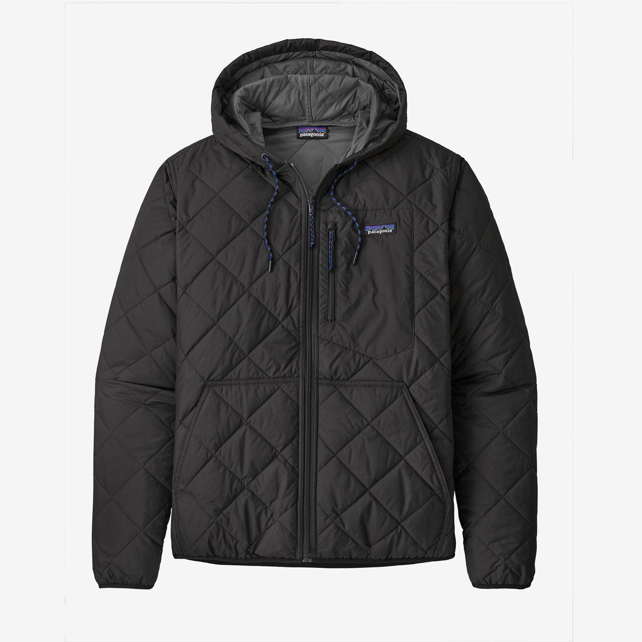 Куртка Patagonia Men's Diamond Quilted Bomber Hoody L Black (BLK27610-L) - фото 4