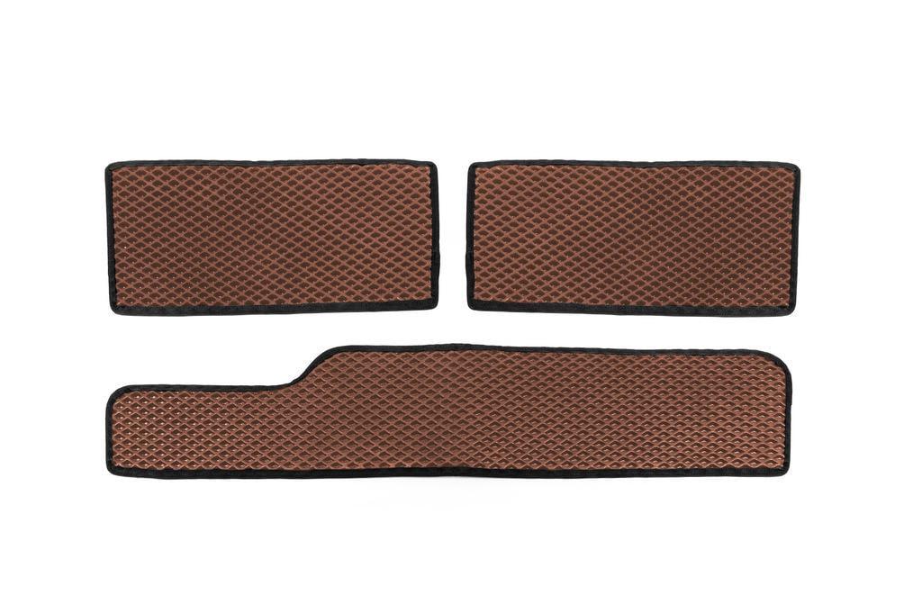 Полиуретановые коврики на пороги Digital Designs для Mercedes Sprinter W901/902/903/904/905 1995-2006 гг. этилвинилацетат Коричневый