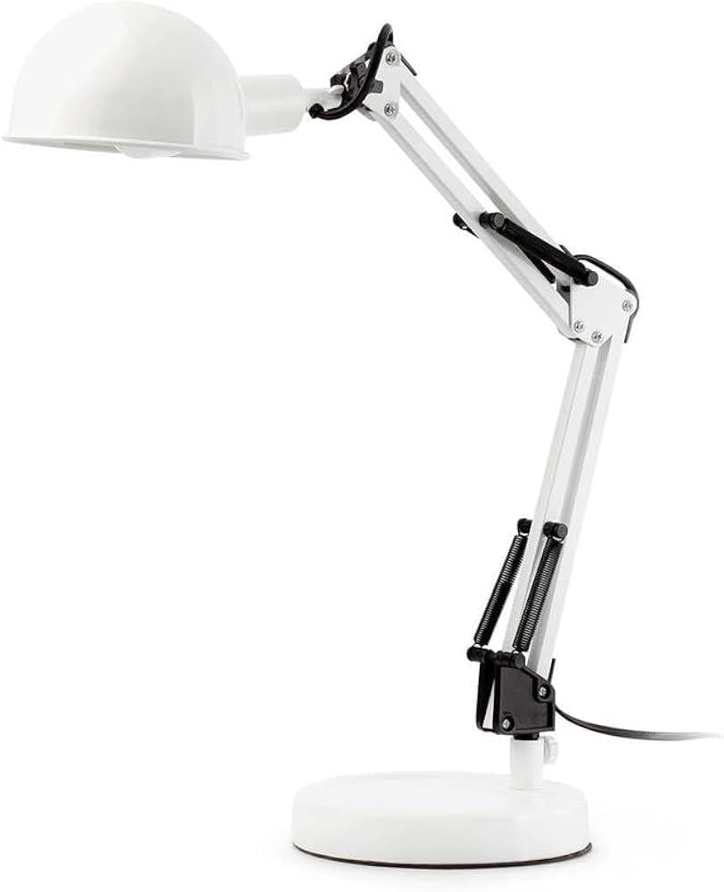 Настільна лампа Faro 51908 BAOBAB White office reading lamp (FR51908)