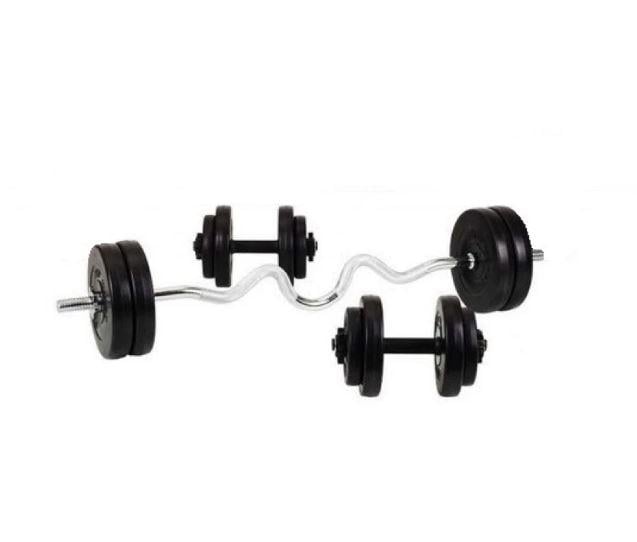 Набір гантелі/штанга/диски WSG 60 кг (320.000.011)