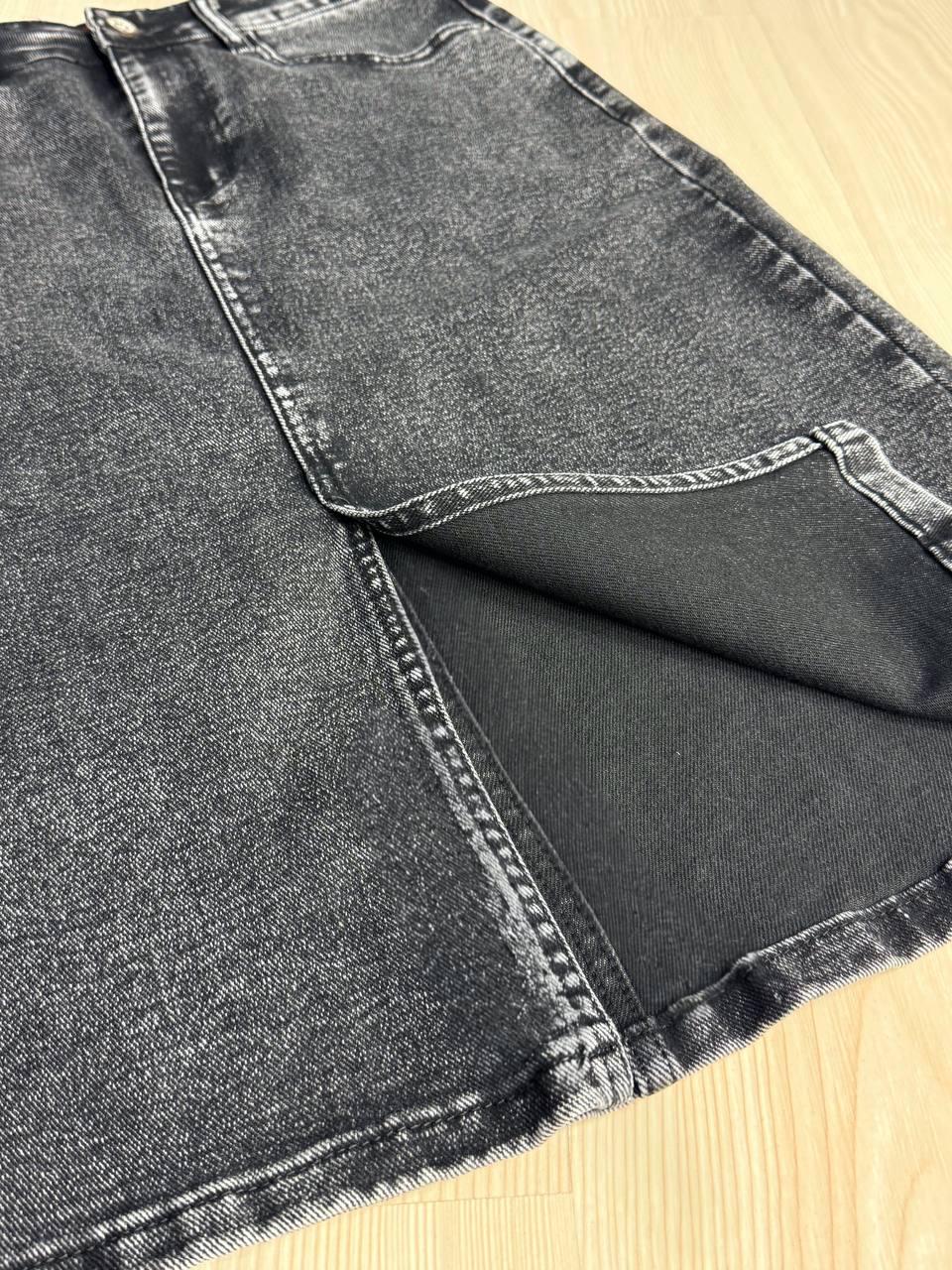 Юбка женская джинсовая Vanver 82050 прямая с разрезом средняя длина р. 32 Черный (4852) - фото 5 Юбка женская джинсовая Vanver 82050 прямая с разрезом средняя длина р. 32 Черный (4852) - фото 5