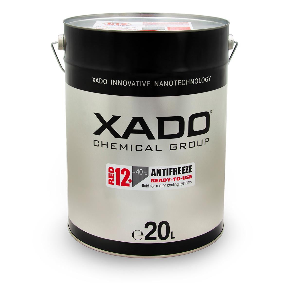 Антифриз Xado Antifreeze Red G12+ -40⁰С готовый 20 л Красный (XA 58507)
