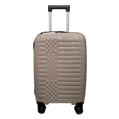 Чемодан для ручной клади Fashion 131 маленький 35 л Бежевый (131-S-Beige)