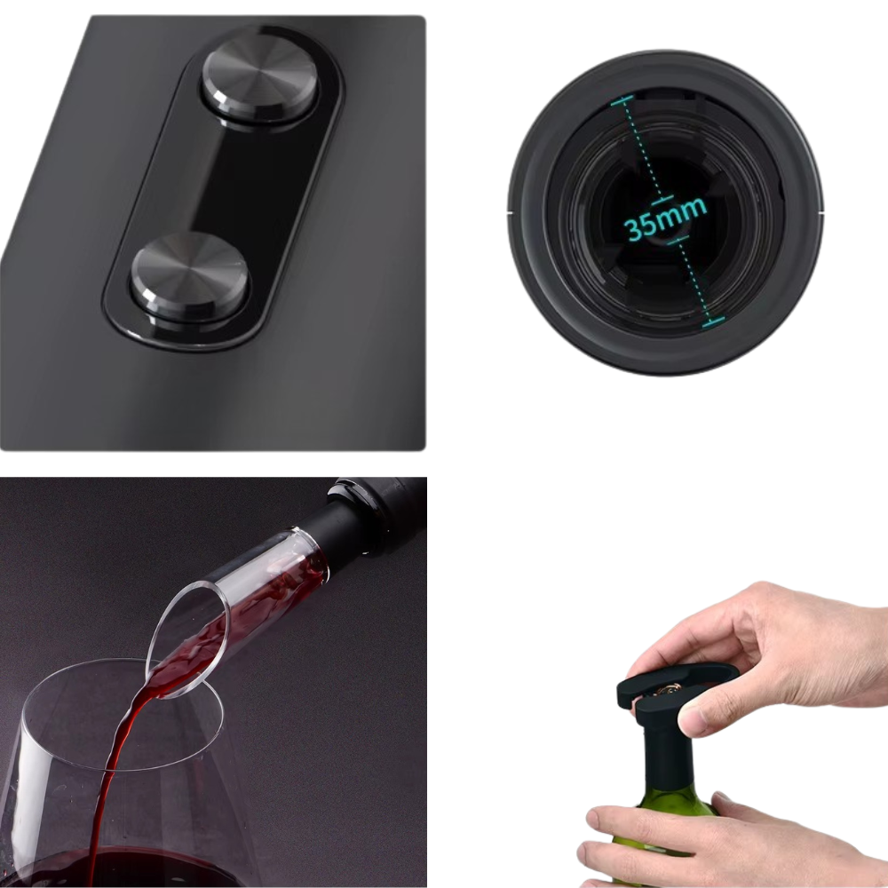 Штопор электрический на батарейках для вина 5в1 (VBGS-KB1-602301) - фото 8 Штопор электрический на батарейках для вина 5в1 (VBGS-KB1-602301) - фото 8