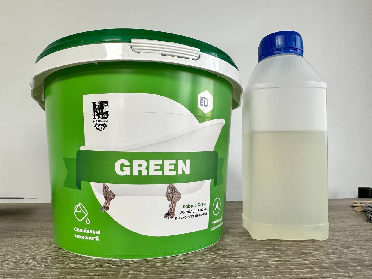 Краска для ванн акриловая Pabrec 1,5м 3,6кг (22791387) - фото 2 Краска для ванн акриловая Pabrec 1,5м 3,6кг (22791387) - фото 2