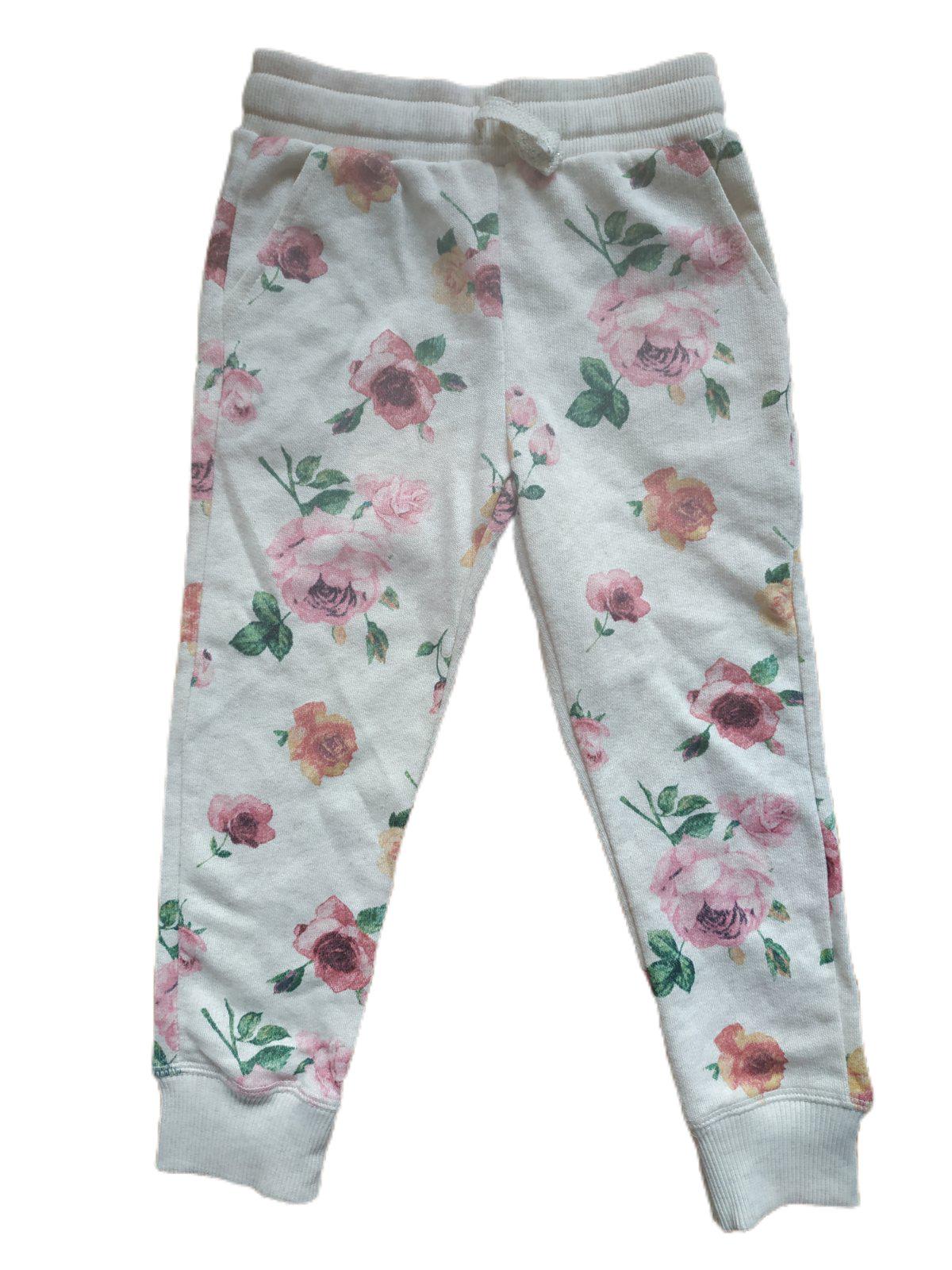 Спортивные штаны Zara для девочки 116 размер Белый (9009702081)