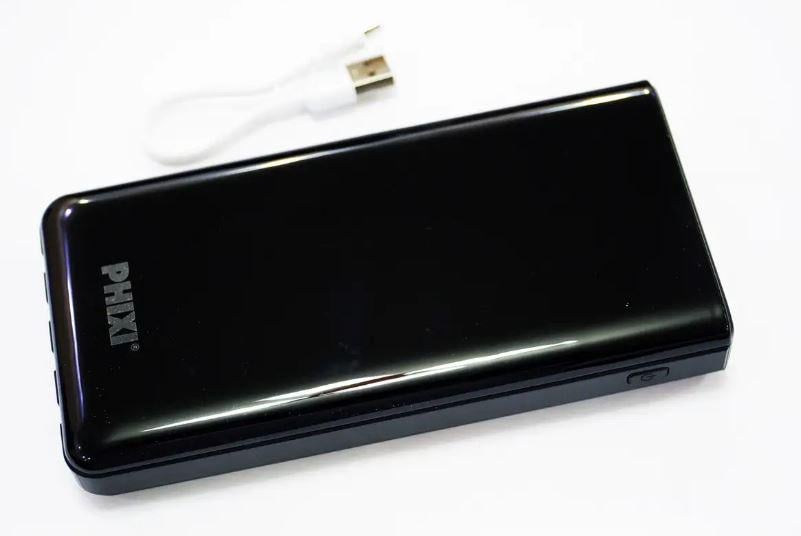 Універсальна мобільна батарея 20000 mAh PHIXI P20 USB/Micro USB/Type-C/Lightning (17629) - фото 8