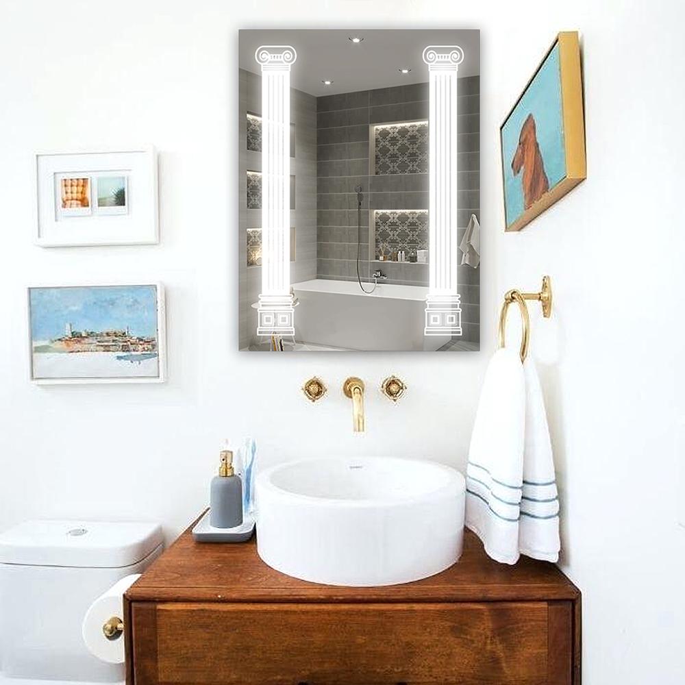 Зеркало с LED подсветкой 600х800 мм (SR-021) - фото 2