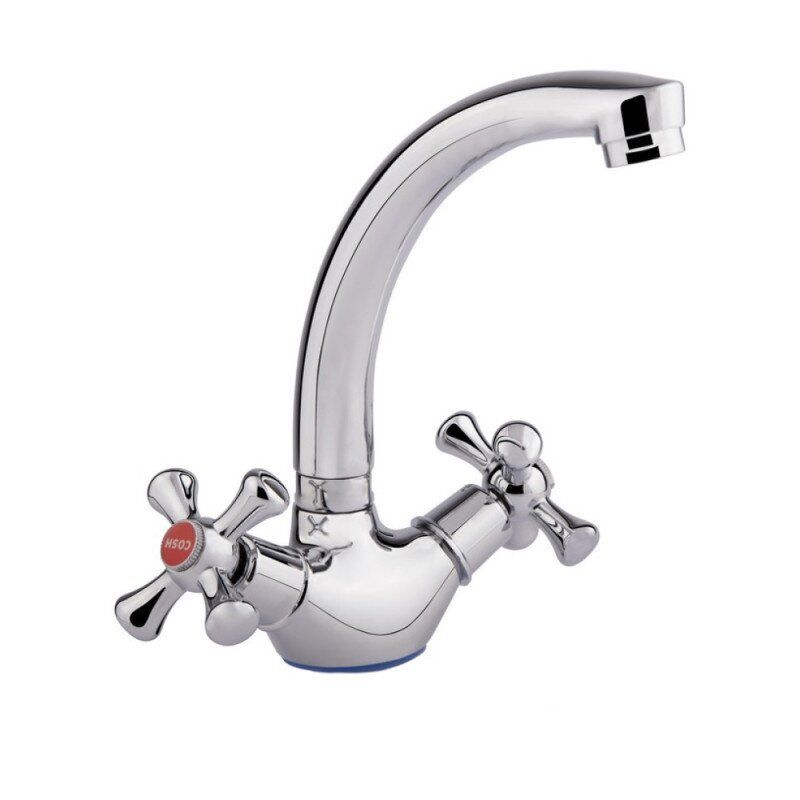 Смеситель для кухни Cosh 21 COSHCRMS21272F двухвентильный Хром (61962)