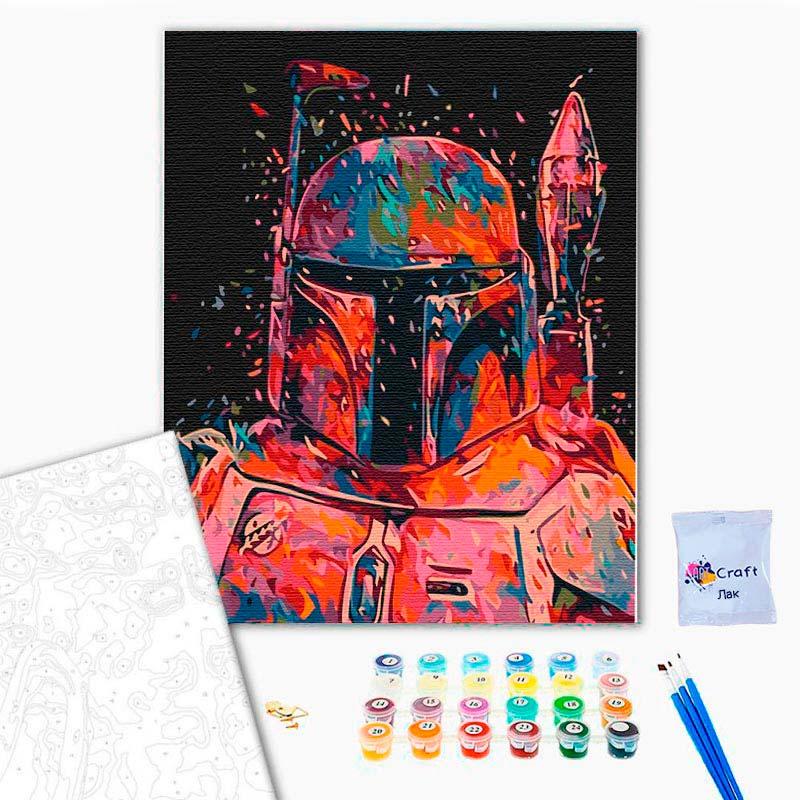 Картина за номерами ART CRAFT Мандалорець 40х50 см (16013-AC)