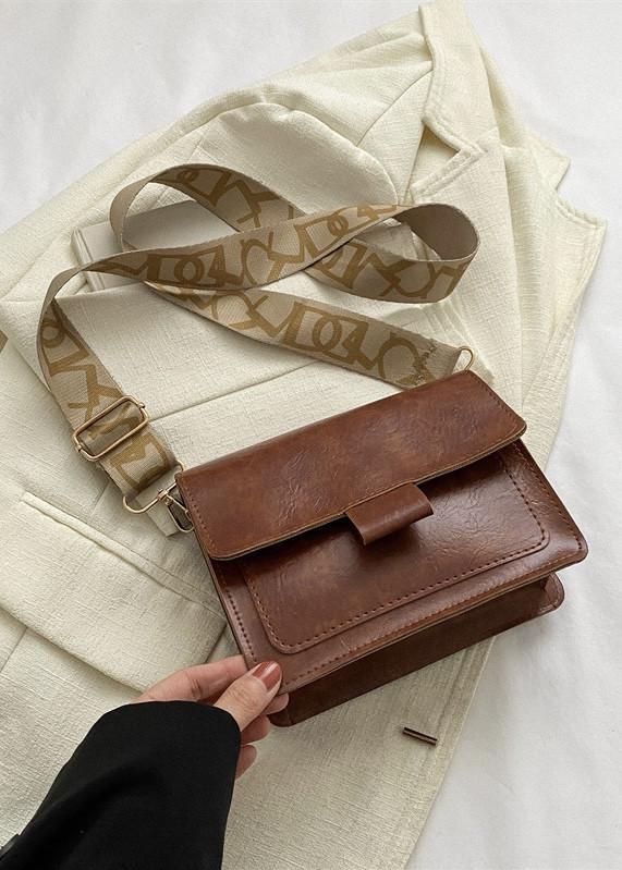 Жіноча сумка 5262 крос-боді Коричневий (18242927)