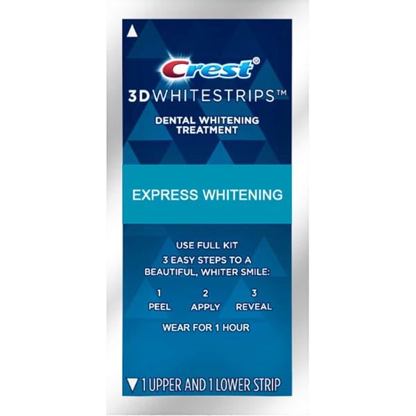 Смужки для зубів відбілювальні Crest 3D White Express Whitening