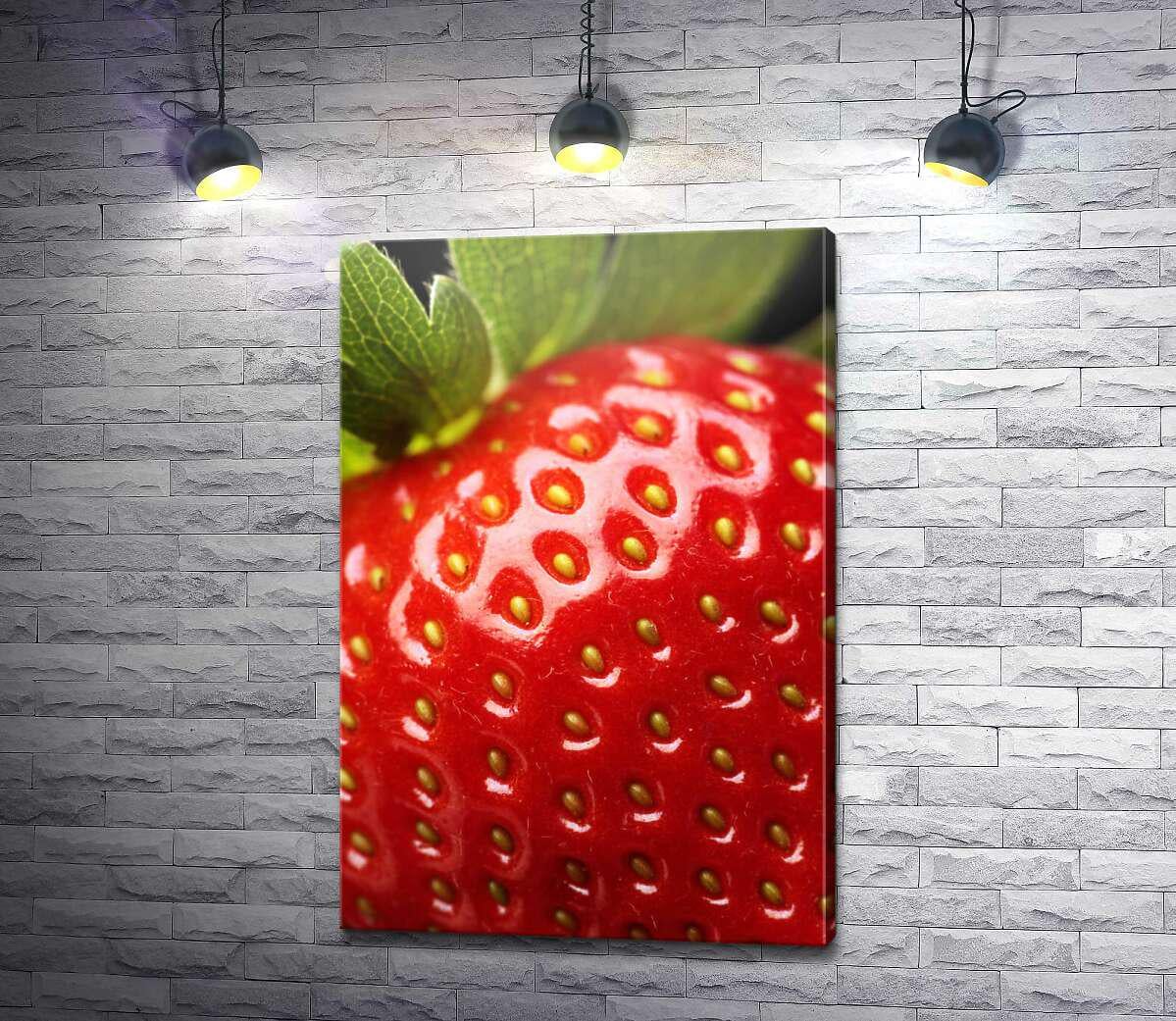Картина ArtPoster Спелая свежая клубника 87x130 см Модуль №1 (004580)