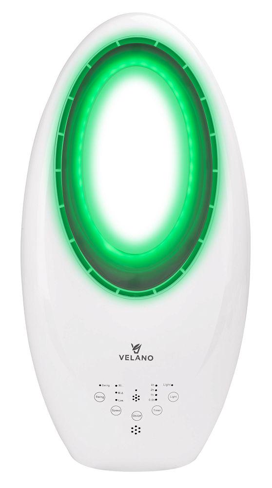 Вентилятор безлопатевий Velano з LED підсвічуванням поворотний - фото 8 Вентилятор безлопатевий Velano з LED підсвічуванням поворотний - фото 8