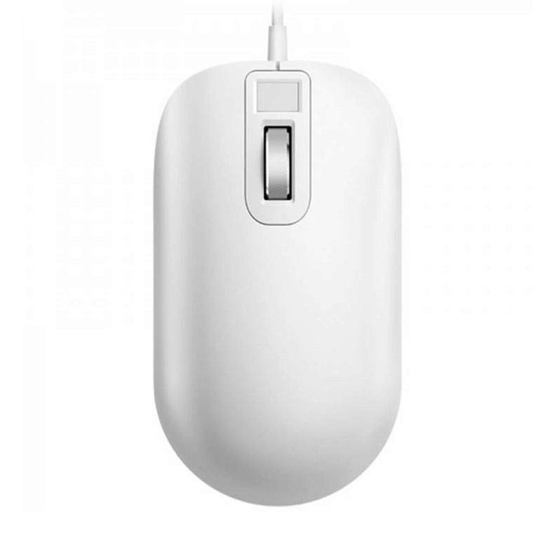Мышка Jessis J1 Fingerprint Identification Mouse USB J1W White