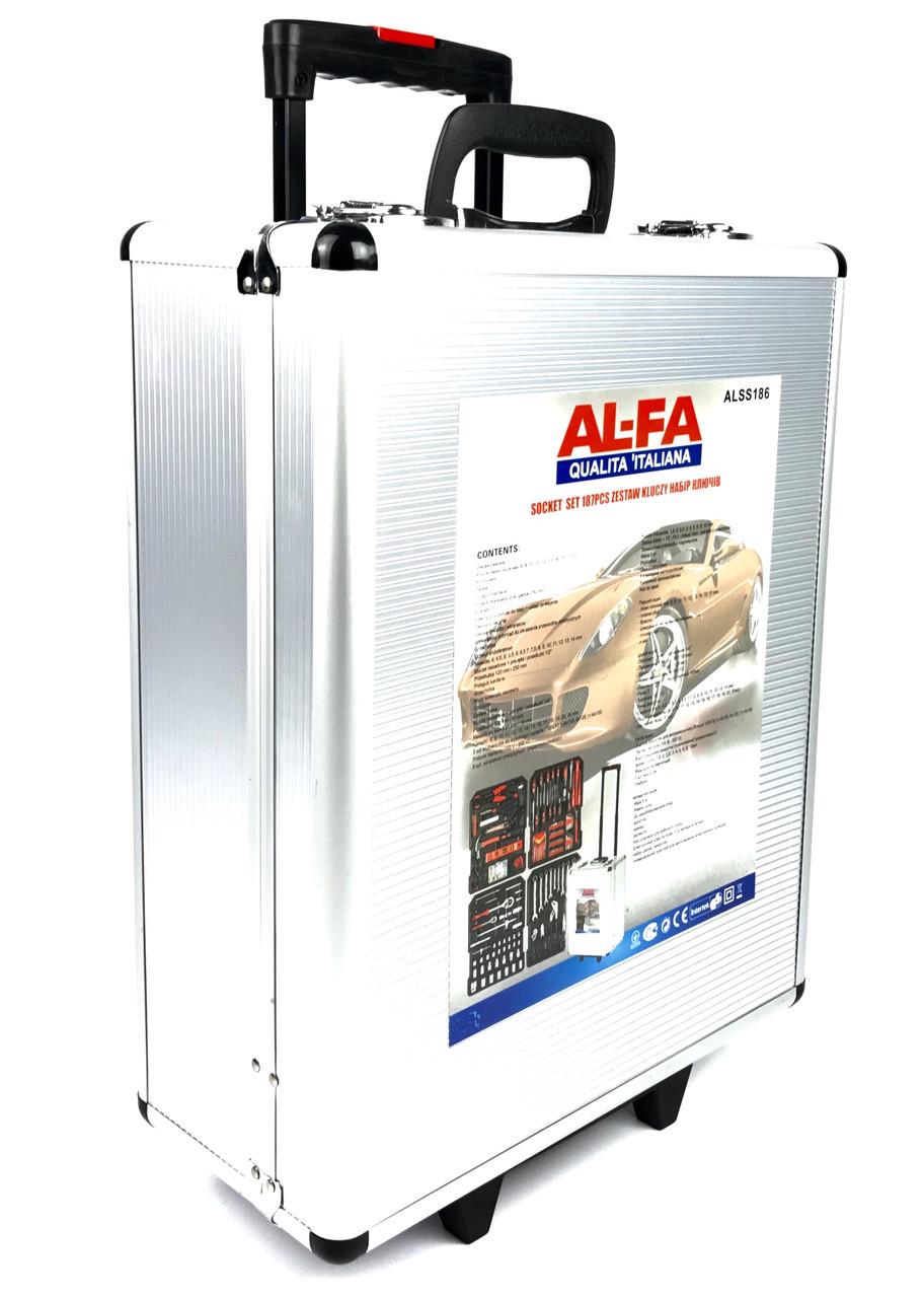 Набор инструментов AL-FA 187 пр. (ALSS) - фото 7 Набор инструментов AL-FA 187 пр. (ALSS) - фото 7