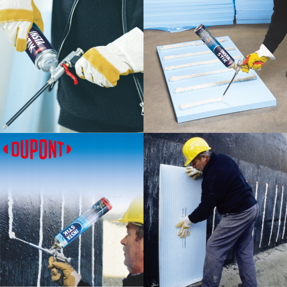 Клей-пена Tyvek DuPont Insta Stik универсальная 750 м (3600068) - фото 4