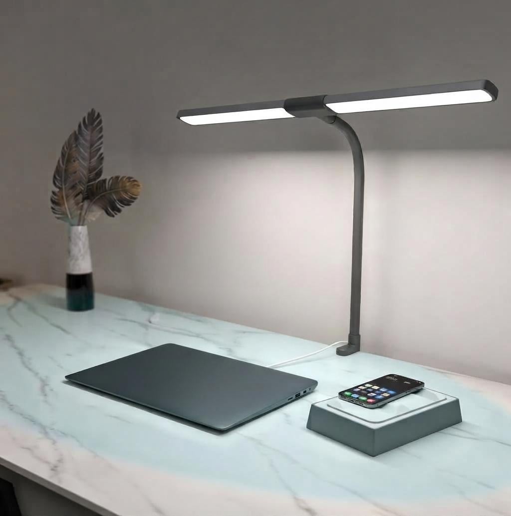 Настольная светодиодная лампа 12W 5V LED с регулировкой цвета света Черный (MTL-30) Настольная светодиодная лампа 12W 5V LED с регулировкой цвета света Черный (MTL-30)