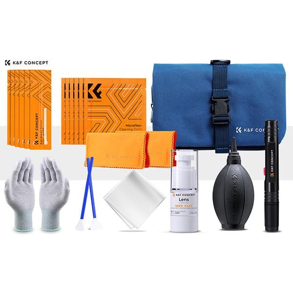 Набор 23в1 K&F Concept Optical Cleaning Kit для видео и фототехники (1938732629)