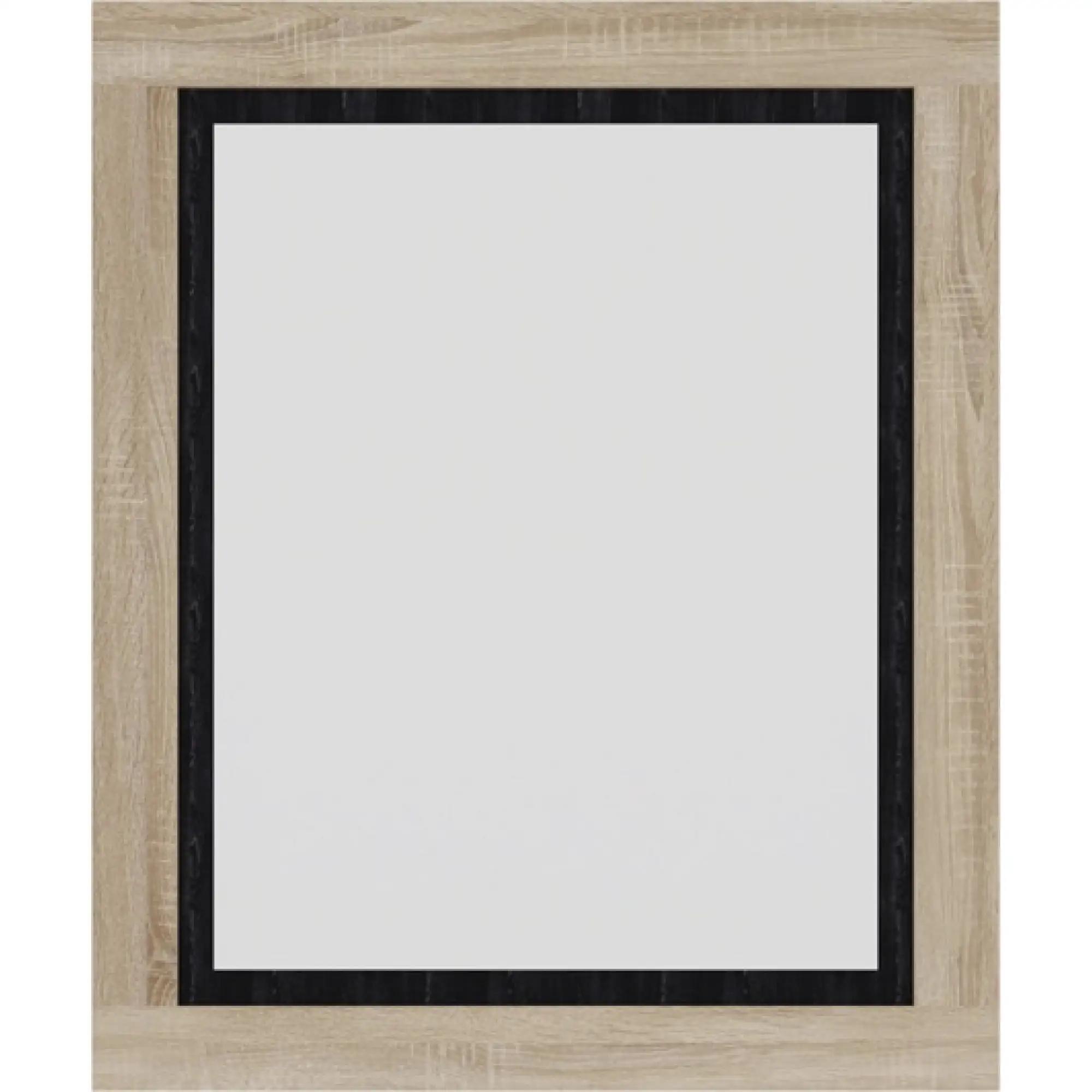 Зеркало настенное Гербор Сара LUS90 Дуб сонома/Антрацитовый (GB-10100)