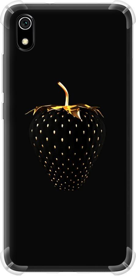 Чохол на Xiaomi Redmi 7A Чорна полуниця (3585sp-1716-42517)